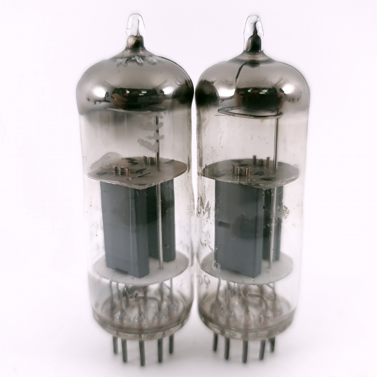 2 X E180CC PHI-MIN. TUBE. 1950s PROD....