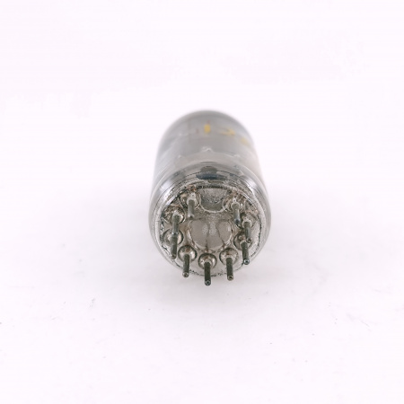 1 X CV455 / E81CC TUBE. 1950s BRITISH PROD. BLACK PLATES. USED. 63. CH168