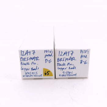 2 X 12AT7 BRIMAR TUBE....