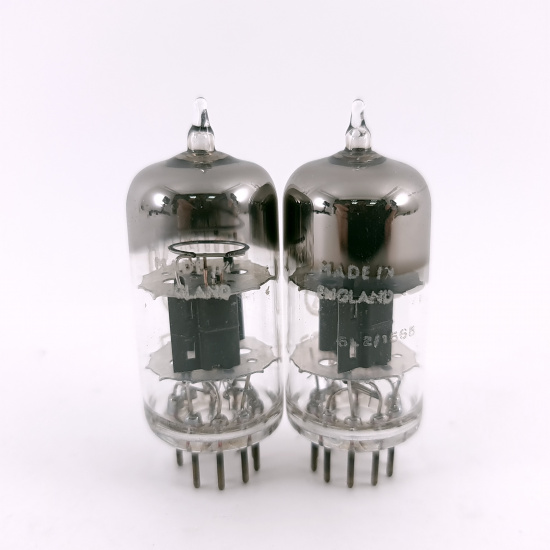 2 X 12AT7 BRIMAR TUBE. 1950s PROD....