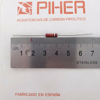 1 X 1/2W 22K 10% 1960S VINTAGE PIHER RESISTOR. NOS. C1796U100F210121