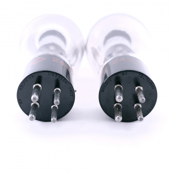 2 X 249C CETRON TUBE. 1950s PROD. CH77