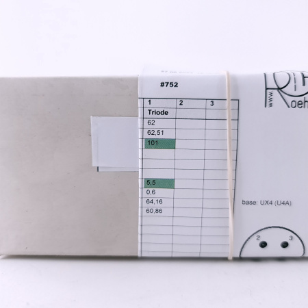 1 X USN-CW-300B WESTERN ELECTRIC TUBE. 1950s PROD. BLACK PLATES. CH77