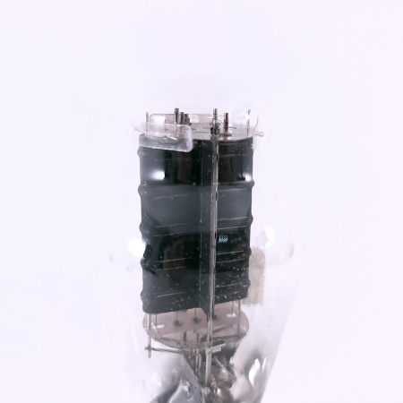 1 X USN-CW-300B WESTERN ELECTRIC TUBE. 1950s PROD. BLACK PLATES. CH77