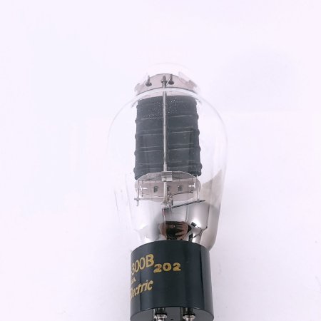 1 X USN-CW-300B WESTERN ELECTRIC TUBE. 1950s PROD. BLACK PLATES. CH77