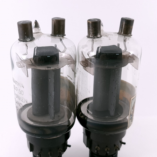 2 X RL12P50 TELEFUNKEN TUBE. 1940s...