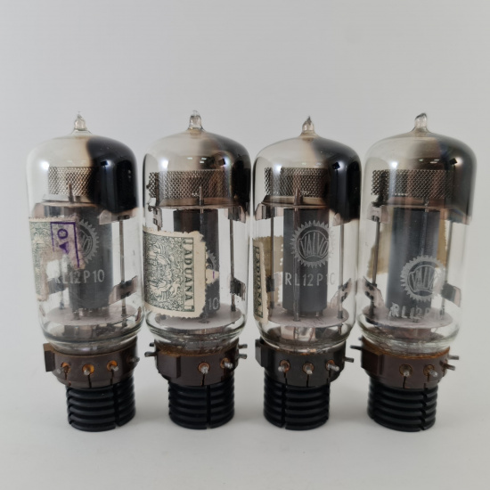 4 X RL12P10 VALVO TUBE. 1940s PROD. CH77