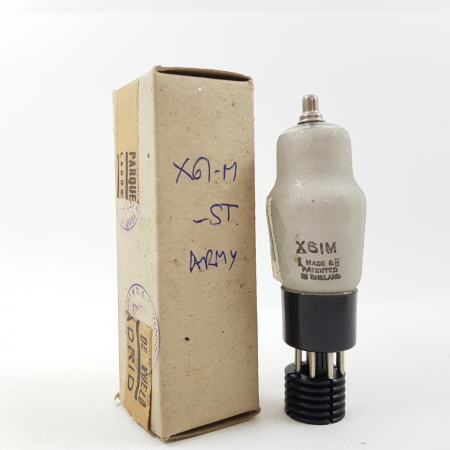 1 X X61M / CV281 MARCONI TUBE. ST VERSION. NOS/NIB. C18/CE460