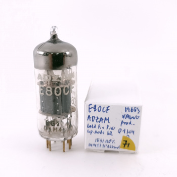 1 X E80CF ADZAM TUBE. 1960s...