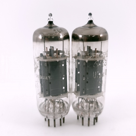 2 X 6463 TELEFUNKEN TUBE. 1960s PROD. COPPER RODS. 73. CH168U1