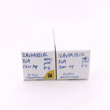 2 X 12AU7A / ECC82 RCA...