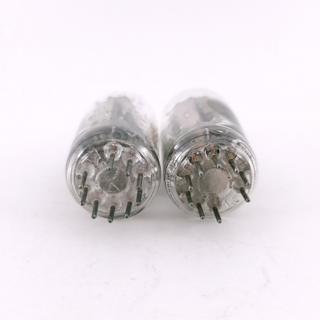 2 X 12AU7A / ECC82 RCA TUBE. 1950s PROD. D-GETTER. CLEAR TOP. USED. 76. CH168