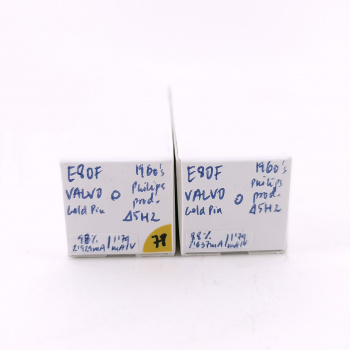 2 X E80F VALVO TUBE. 1960s...
