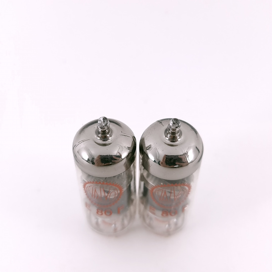 2 X E80F VALVO TUBE. 1960s PHILIPS...