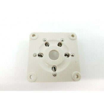JOHNSON 5 PINS CERAMIC SOCKET. 5 PINS SOCKET TYPE 275 FOR 803 TUBE. RZOC16N1