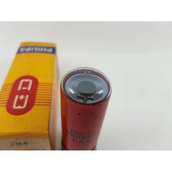 1 X EM4 MAGIC EYE TUBE. PHILIPS...