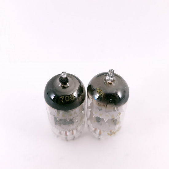 2 X ECC82 TESLA TUBE. 1950s PROD....