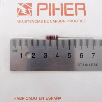 1 X 1/2W 10M 10% 1970S VINTAGE PIHER RESISTOR. NOS. C1796U60F210121