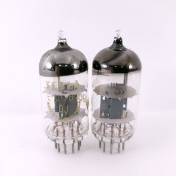 2 X ECC82 TESLA TUBE. 1950s... 2