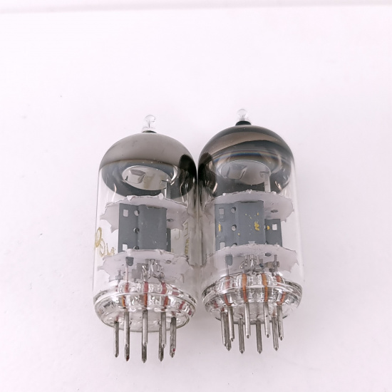 2 X ECC82 TESLA TUBE. 1950s PROD....