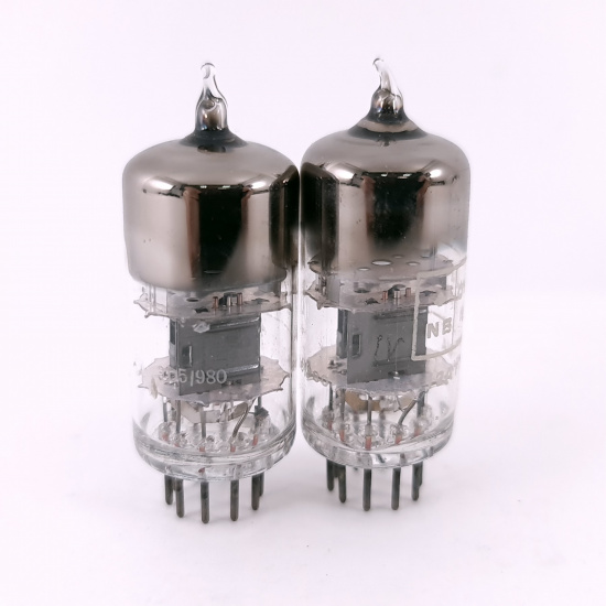 2 X 12AT7WA BRIMAR TUBE. 1950s PROD....