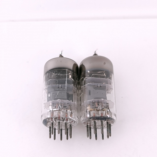 2 X 12AT7WA BRIMAR TUBE. 1950s PROD....