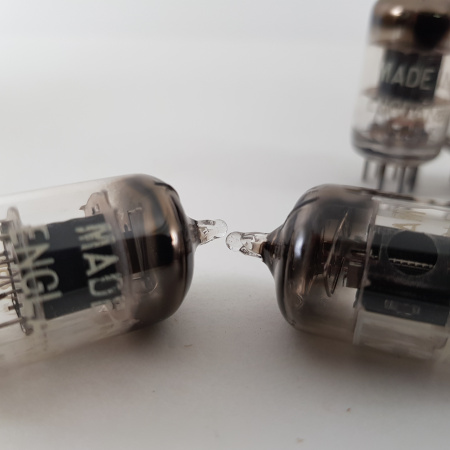 4 X CV850 MULLARD TUBE. BLACK PLATES. 1960s AMRY PROD. MATCHED QUAD AH  ENA