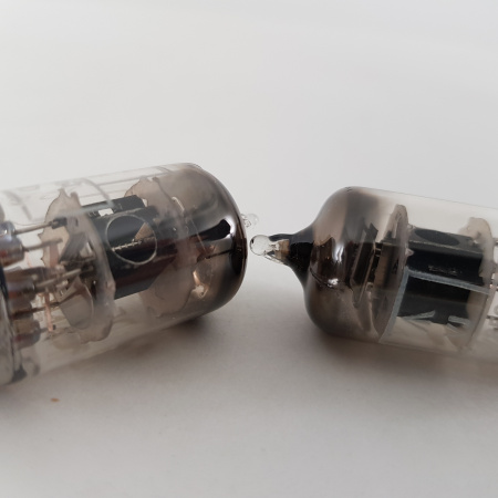 4 X CV850 MULLARD TUBE. BLACK PLATES. 1960s AMRY PROD. MATCHED QUAD AH  ENA