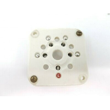 JOHNSON 5 PINS CERAMIC SOCKET. 5 PINS SOCKET TYPE 275 FOR 803 TUBE. RZOC16N2