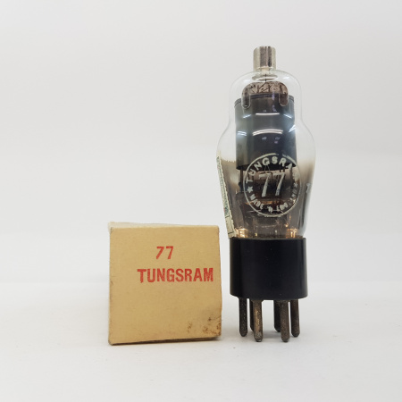 1 X TYPE 77 TUNGSRAM TUBE. NOS/NIB. RCB360.