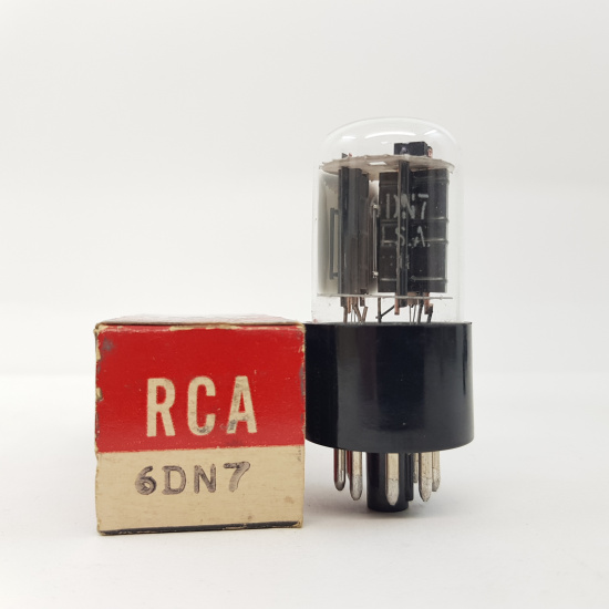 1 X 6DN7 RCA TUBE. NOS/NIB. RCB360