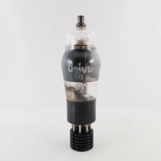 1 X 6J7G BELVU TUBE. BLACK PLATES. SQUARE GETTER. NOS/NIB. CY  ENA