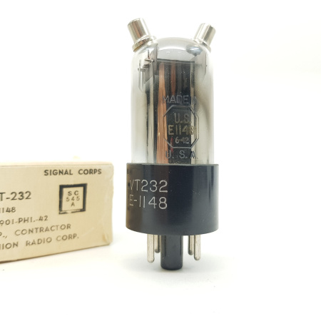 1 X E1148 / VT232 NATIONAL UNION TUBE. NOS/NIB. RC120A