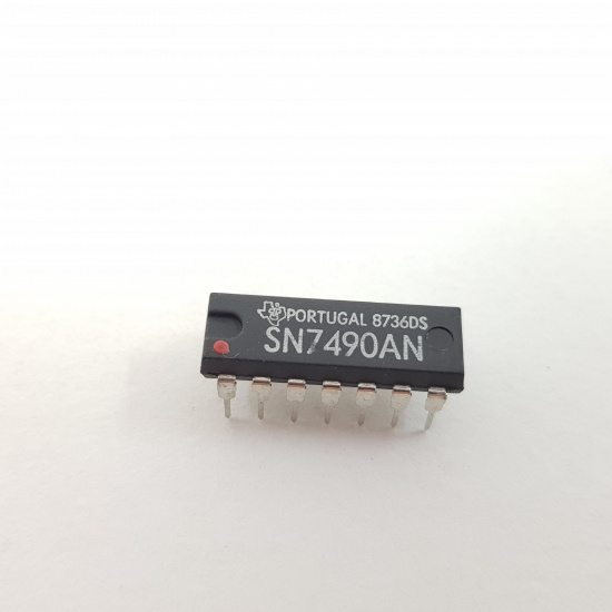 1 x SN7490AN TEXAS INSTRUMENT INTEGRATED CIRCUIT. NOS. C603B310723