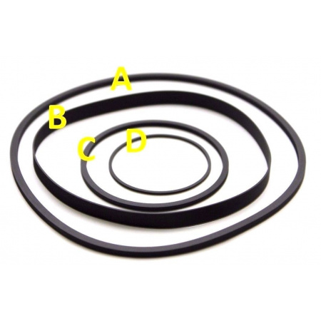 VIDEO SPARE PARTS PULLEY STRAP JPV 05 NOS (NEW OLD STOCK) 1PC. CA359EU1F210618