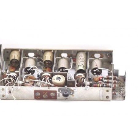 FRENCH ARMY COMMUNICATIONS PLATE 3 TRIODO VALVE SOCKETS NOS 1PC. CA318U30F120617