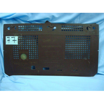 TAPA TRASERA DE RADIO. BACK...