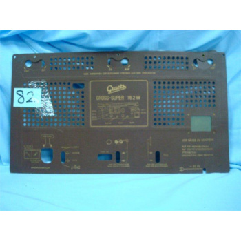 TAPA TRASERA DE RADIO...