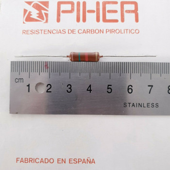 1 X 1W 1,5K 1.5K 1K5 5% 1990S VINTAGE PIHER RESISTOR. NOS. C1796U30F210121