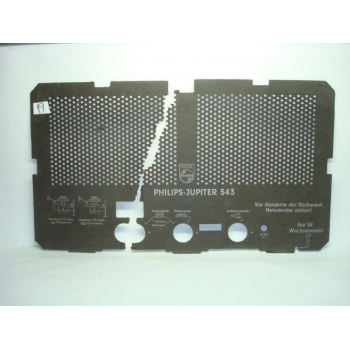 TAPA TRASERA DE RADIO. BACK...