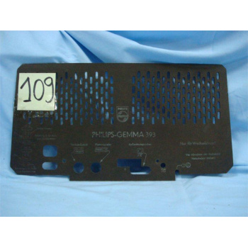 TAPA TRASERA DE RADIO. BACK...