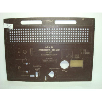 TAPA TRASERA DE RADIO. BACK...