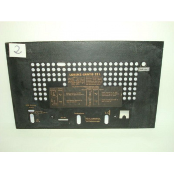 TAPA TRASERA DE RADIO. BACK...