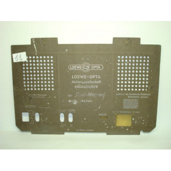 TAPA TRASERA DE RADIO. BACK...