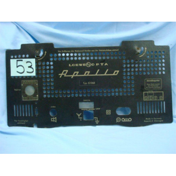 TAPA TRASERA DE RADIO. BACK...