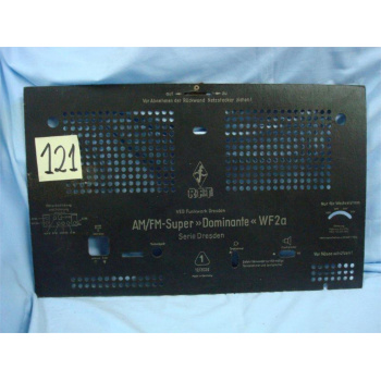 TAPA TRASERA DE RADIO. BACK...