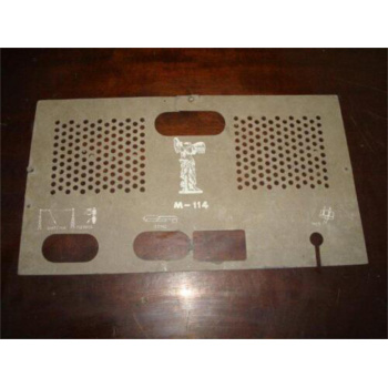 TAPA TRASERA DE RADIO. BACK...