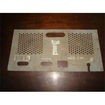 TAPA TRASERA DE RADIO. BACK...