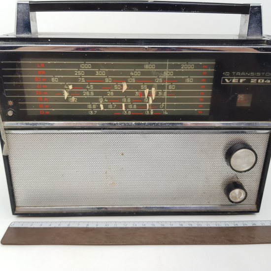 RADIO ANTIGUA. RADIO VEF 204 AM 10...