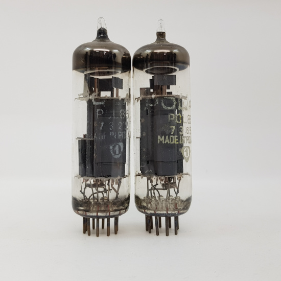 2 X PCL85 POLAM TUBE. USED. RCES22/ES100